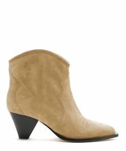 Isabel Marant Bottines Darizo Veau Velours Taupe