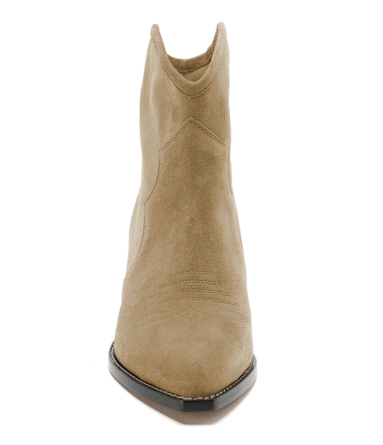 Isabel Marant Bottines Darizo Veau Velours Taupe 4 Isabel Marant Bottines Darizo Veau Velours Taupe – Image 2
