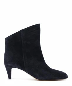 Isabel Marant Bottines Dripi Cuir De Veau Bleu Délavé