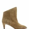 Isabel Marant Bottines Dripi Cuir Taupe -Golden Goose-boutique imarb45002 pck20220616 1 1