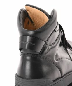 Isabel Marant Bottines Mealie Cuir Noir -Golden Goose-boutique imarb45007 pck20220822 3