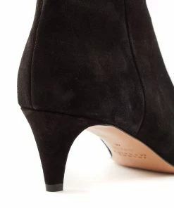 Isabel Marant Bottines Deone Cuir Noir -Golden Goose-boutique imarb49869 pck20221129 4