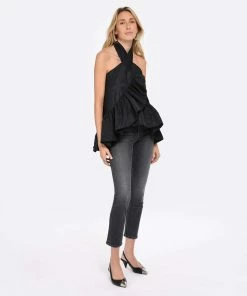 Isabel Marant Sandales Elina Cuir Noir 23 Isabel Marant Sandales Elina Cuir Noir -Golden Goose-boutique imare look20230111 681 1