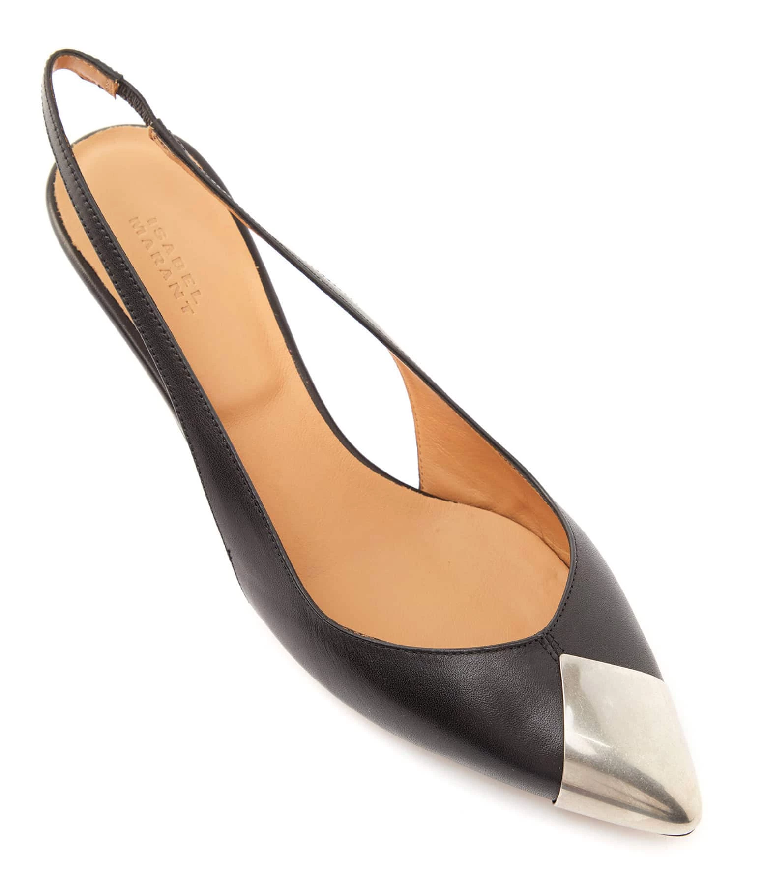 Isabel Marant Sandales Elina Cuir Noir 4 Isabel Marant Sandales Elina Cuir Noir – Image 2