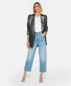 Isabel Marant Sandales Aridee Cuir Argenté -Golden Goose-boutique imars look20221129 57