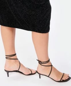 Isabel Marant Sandales Aridee Cuir Noir -Golden Goose-boutique imars look20221130 171 2