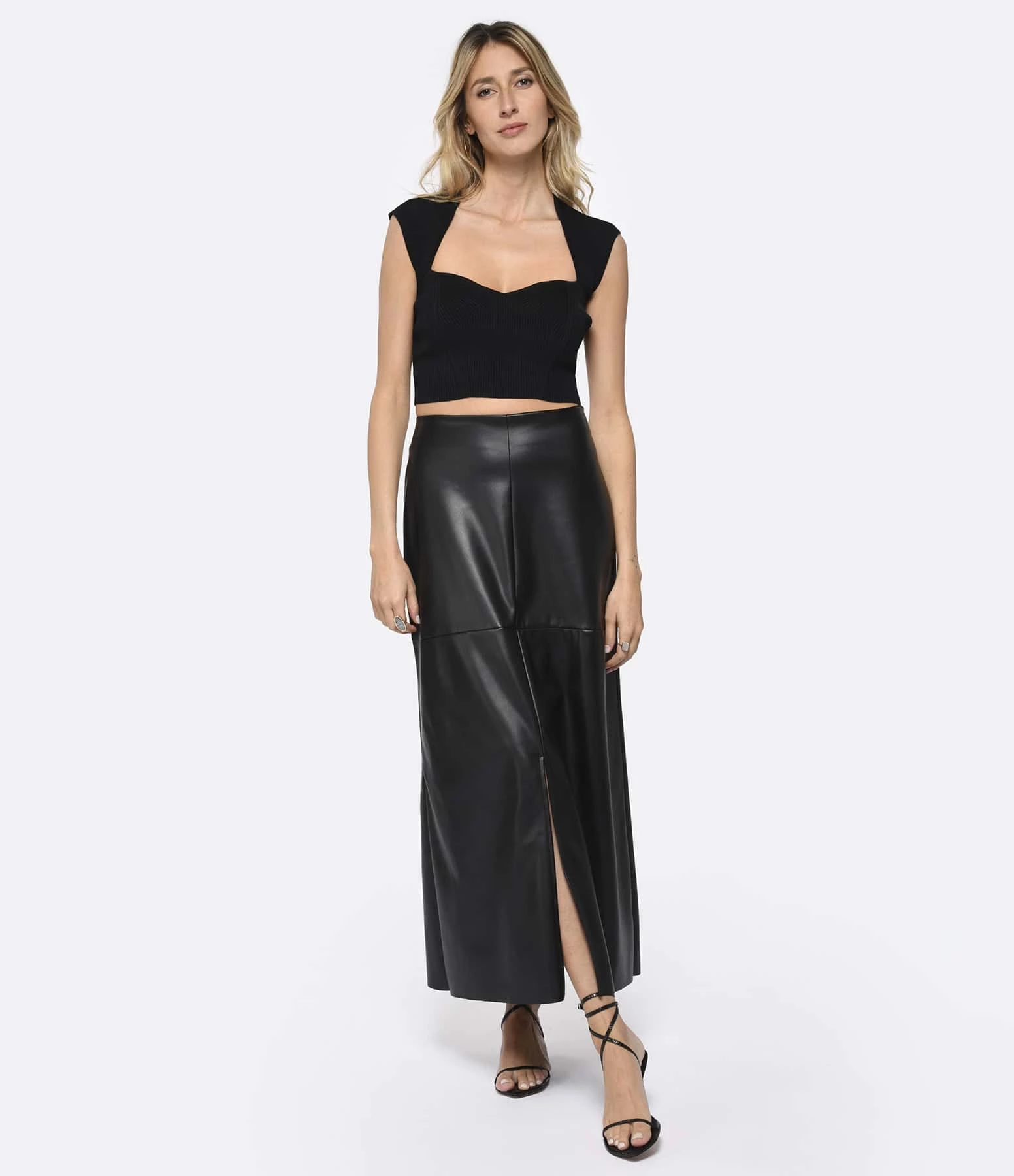 Isabel Marant Sandales Aridee Cuir Noir 10 Isabel Marant Sandales Aridee Cuir Noir – Image 8