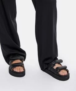 Isabel Marant Sandales Madee Cuir Noir -Golden Goose-boutique imars look20221222 97