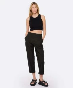 Isabel Marant Sandales Madee Cuir Noir -Golden Goose-boutique imars look20230125 397