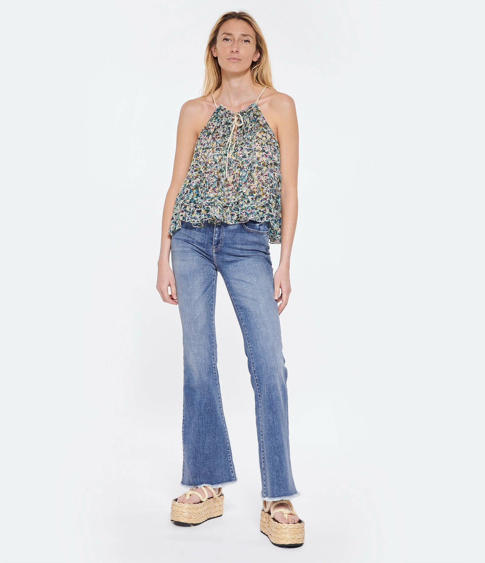 Isabel Marant Sandales Elif Coton Naturel 11 Isabel Marant Sandales Elif Coton Naturel – Image 9