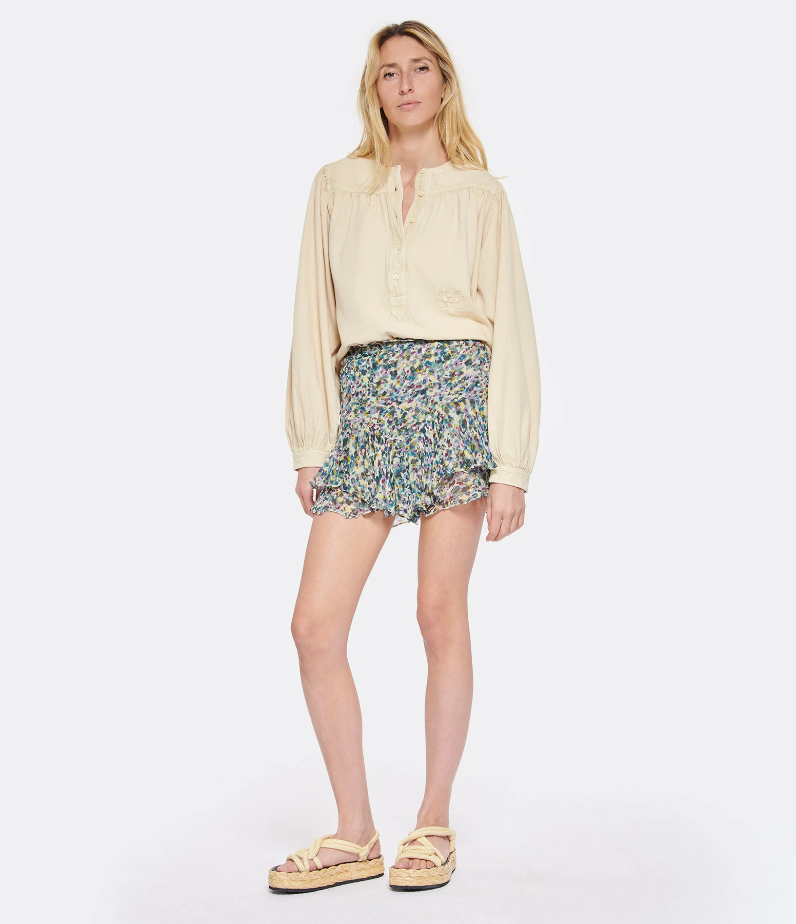 Isabel Marant Sandales Edon Coton Naturel 9 Isabel Marant Sandales Edon Coton Naturel – Image 7