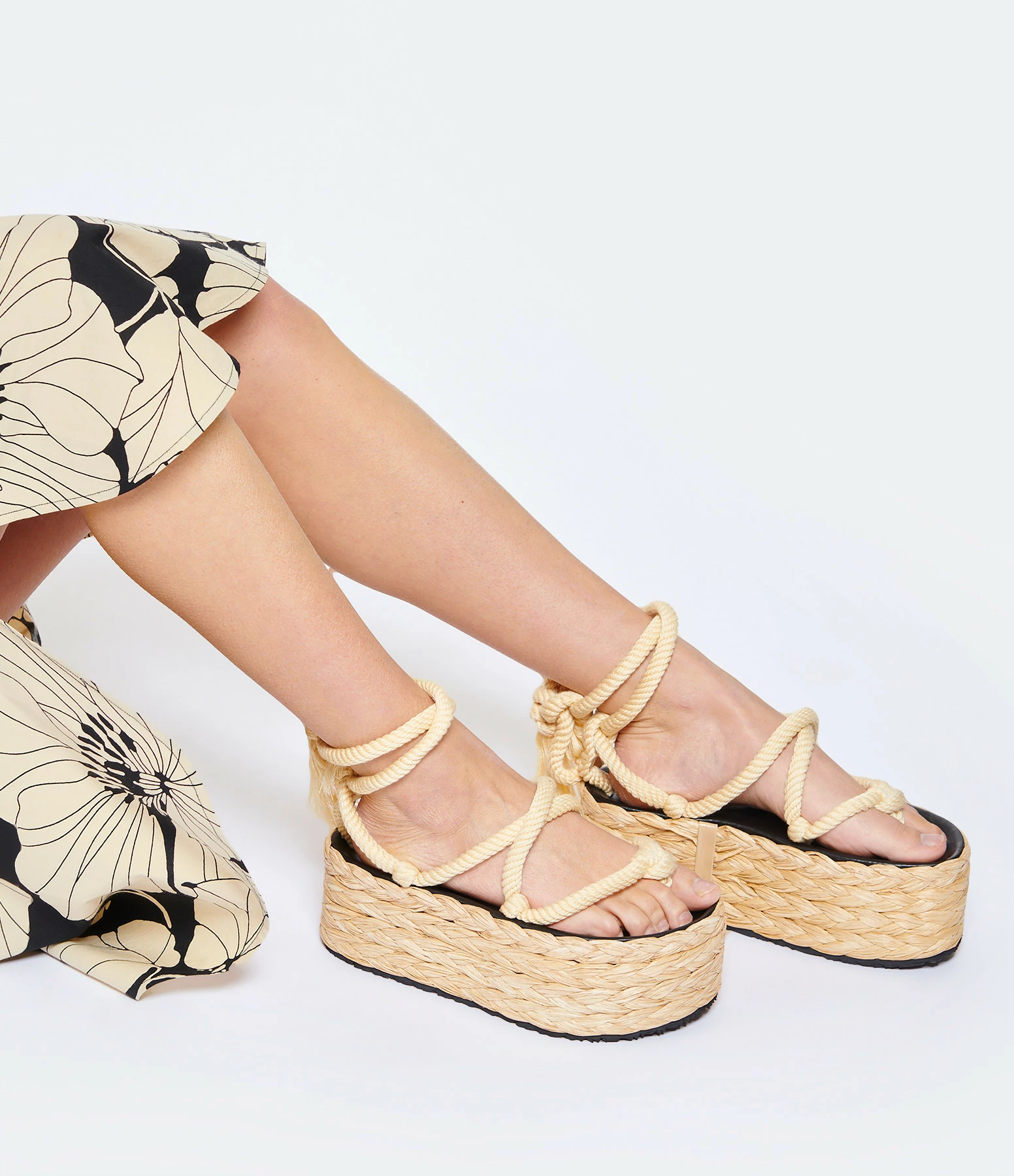 Isabel Marant Sandales Elif Coton Naturel 8 Isabel Marant Sandales Elif Coton Naturel – Image 6