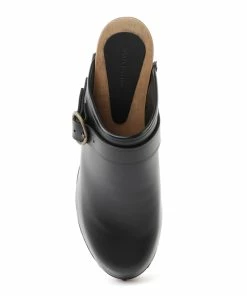 Isabel Marant Sabots Titya Cuir Noir -Golden Goose-boutique imars45021 pck20220819 2 1