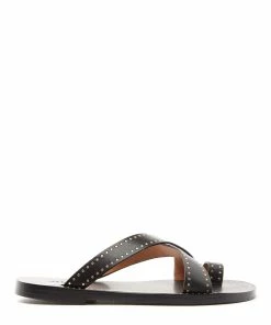Isabel Marant Sandales Jinsay Cuir Noir