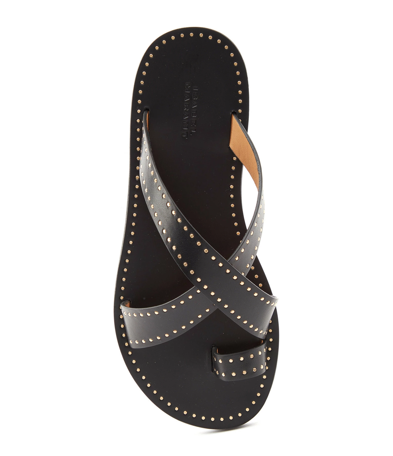 Isabel Marant Sandales Jinsay Cuir Noir 4 Isabel Marant Sandales Jinsay Cuir Noir – Image 2