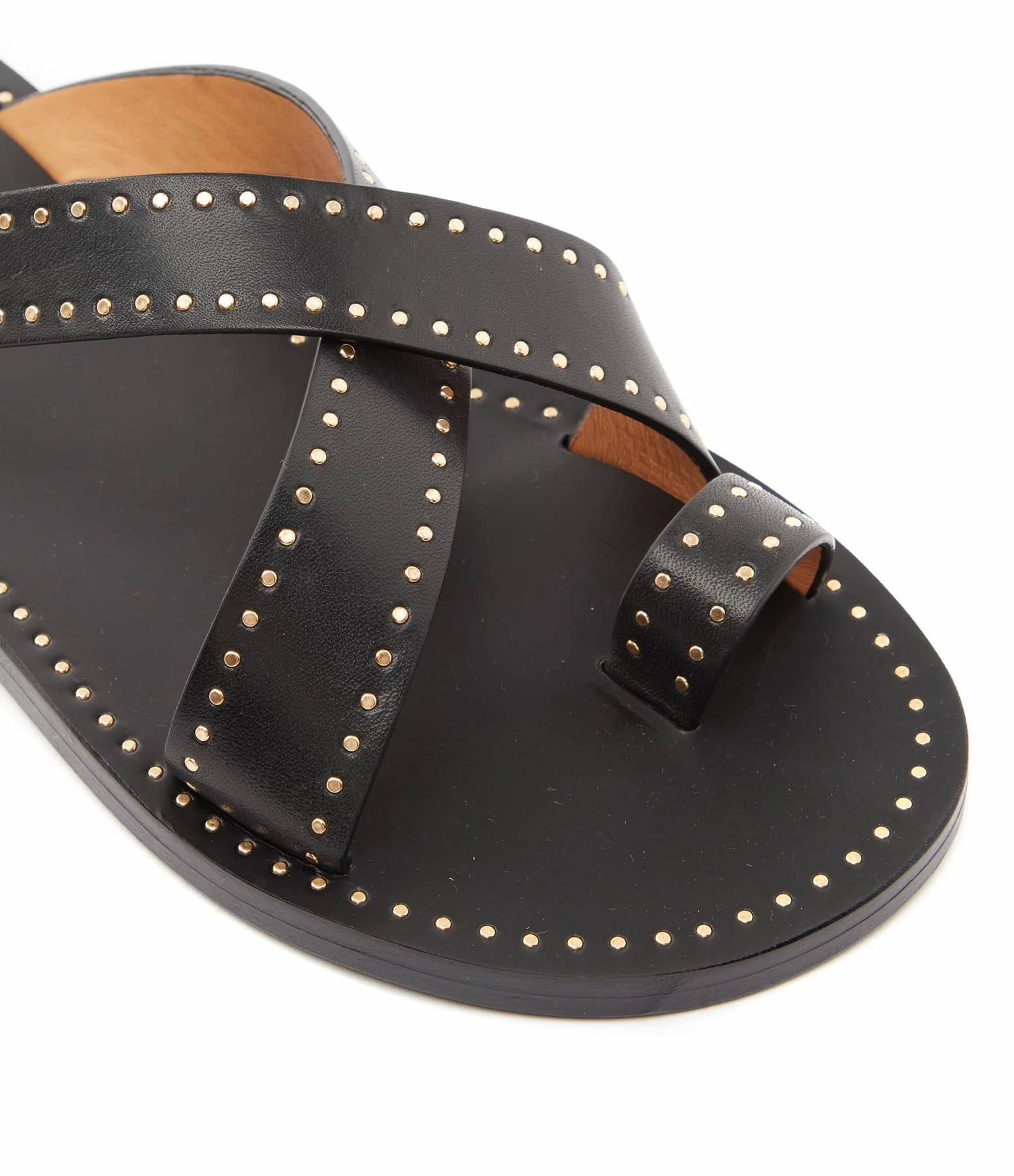 Isabel Marant Sandales Jinsay Cuir Noir 6 Isabel Marant Sandales Jinsay Cuir Noir – Image 4