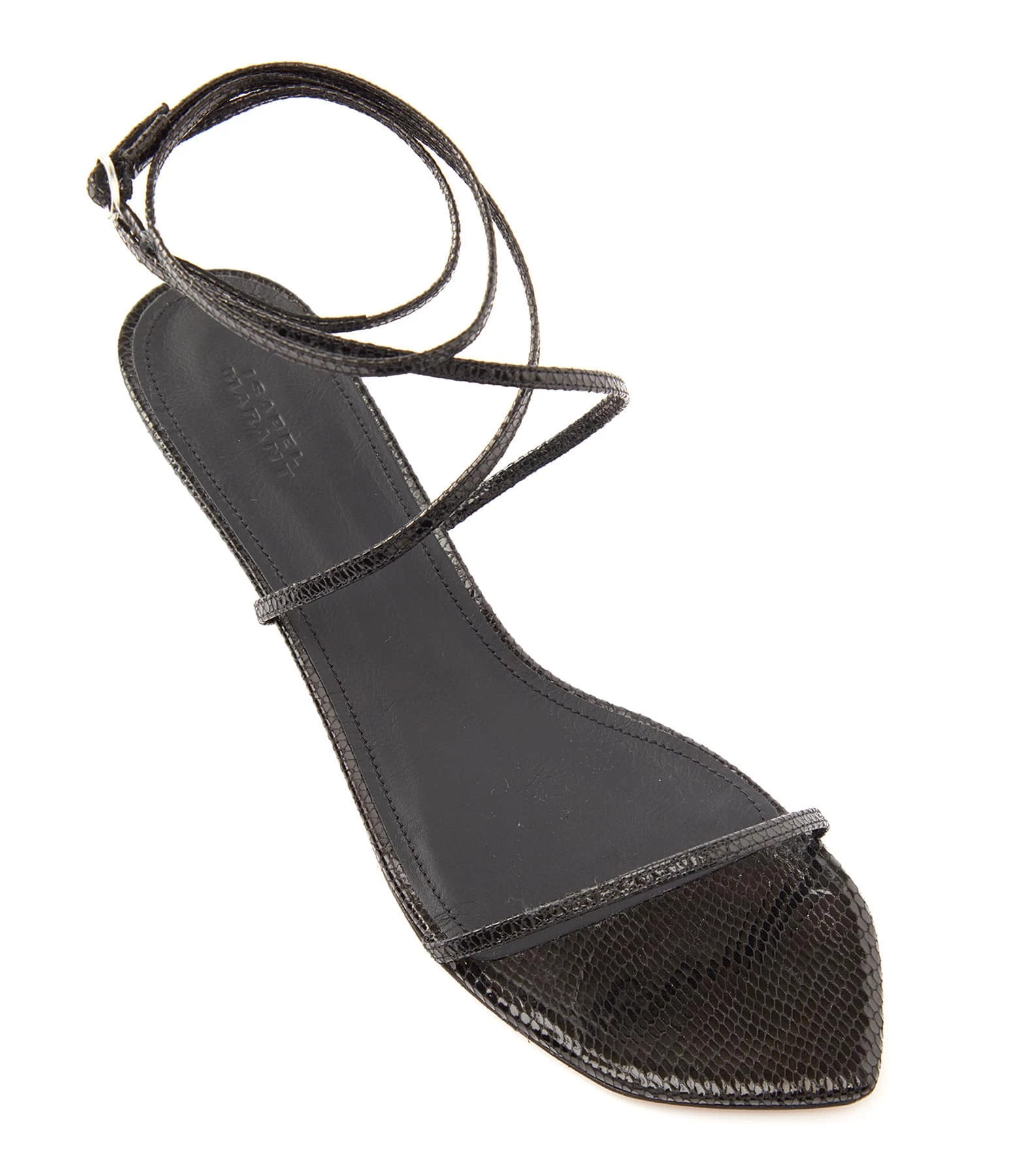 Isabel Marant Sandales Aridee Cuir Noir 4 Isabel Marant Sandales Aridee Cuir Noir – Image 2