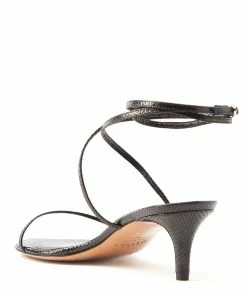 Isabel Marant Sandales Aridee Cuir Noir -Golden Goose-boutique imars49998 pck20221129 3