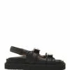 Isabel Marant Sandales Madee Cuir Noir -Golden Goose-boutique imars50000 pck20221222 1