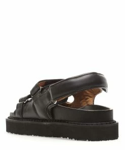 Isabel Marant Sandales Madee Cuir Noir -Golden Goose-boutique imars50000 pck20221222 4