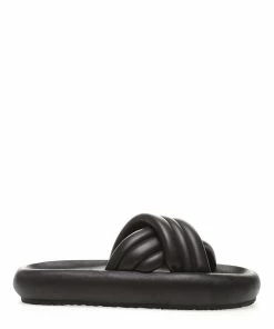 Isabel Marant Mules Niloo Cuir Noir