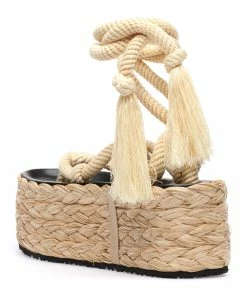 Isabel Marant Sandales Elif Coton Naturel 14 Isabel Marant Sandales Elif Coton Naturel -Golden Goose-boutique imars50003 pck20230203 3