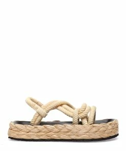 Isabel Marant Sandales Edon Coton Naturel