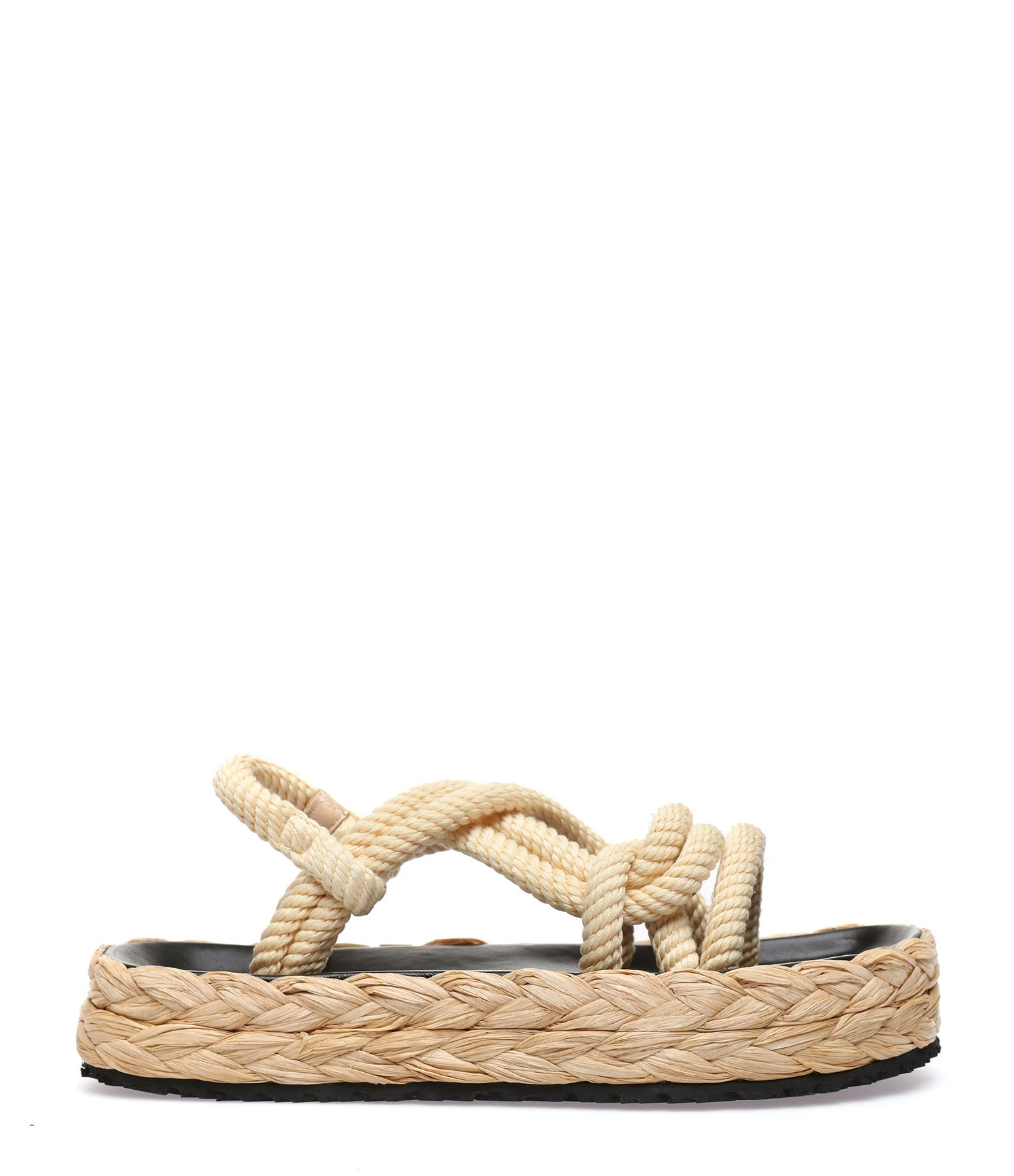 Isabel Marant Sandales Edon Coton Naturel 3 Isabel Marant Sandales Edon Coton Naturel