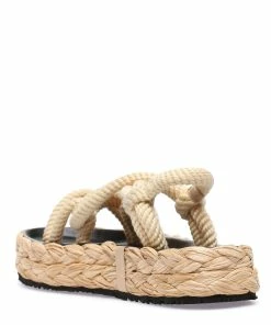 Isabel Marant Sandales Edon Coton Naturel 11 Isabel Marant Sandales Edon Coton Naturel -Golden Goose-boutique imars50004 pck20230202 3