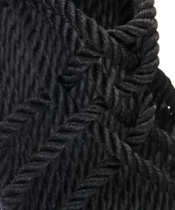 Nomadic State Of Mind Sandales Vegan JC Corde Noir -Golden Goose-boutique img 0621 1 1