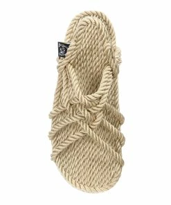 Nomadic State Of Mind Sandales Vegan JC Plateforme Corde Beige -Golden Goose-boutique img 0672 2 1