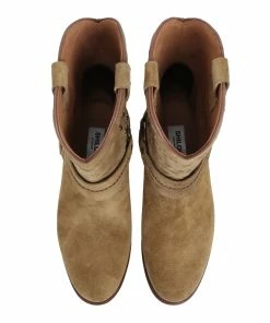 SHILOH HERITAGE Bottes Midnight Cuir Suédé Clous Camel 15 SHILOH HERITAGE Bottes Midnight Cuir Suédé Clous Camel -Golden Goose-boutique img 1831