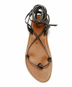 K.jacques Sandales Lucile Cuir Pul Noir 11 K.jacques Sandales Lucile Cuir Pul Noir -Golden Goose-boutique img 2646 5222222119031