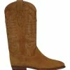 SHILOH HERITAGE Bottes Midnight Cuir Suédé Ambre -Golden Goose-boutique img 7520 ambre