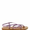 K.jacques Sandales Ingrid Cuir Mira Lagon Violet -Golden Goose-boutique ingrid mira lagon 0001