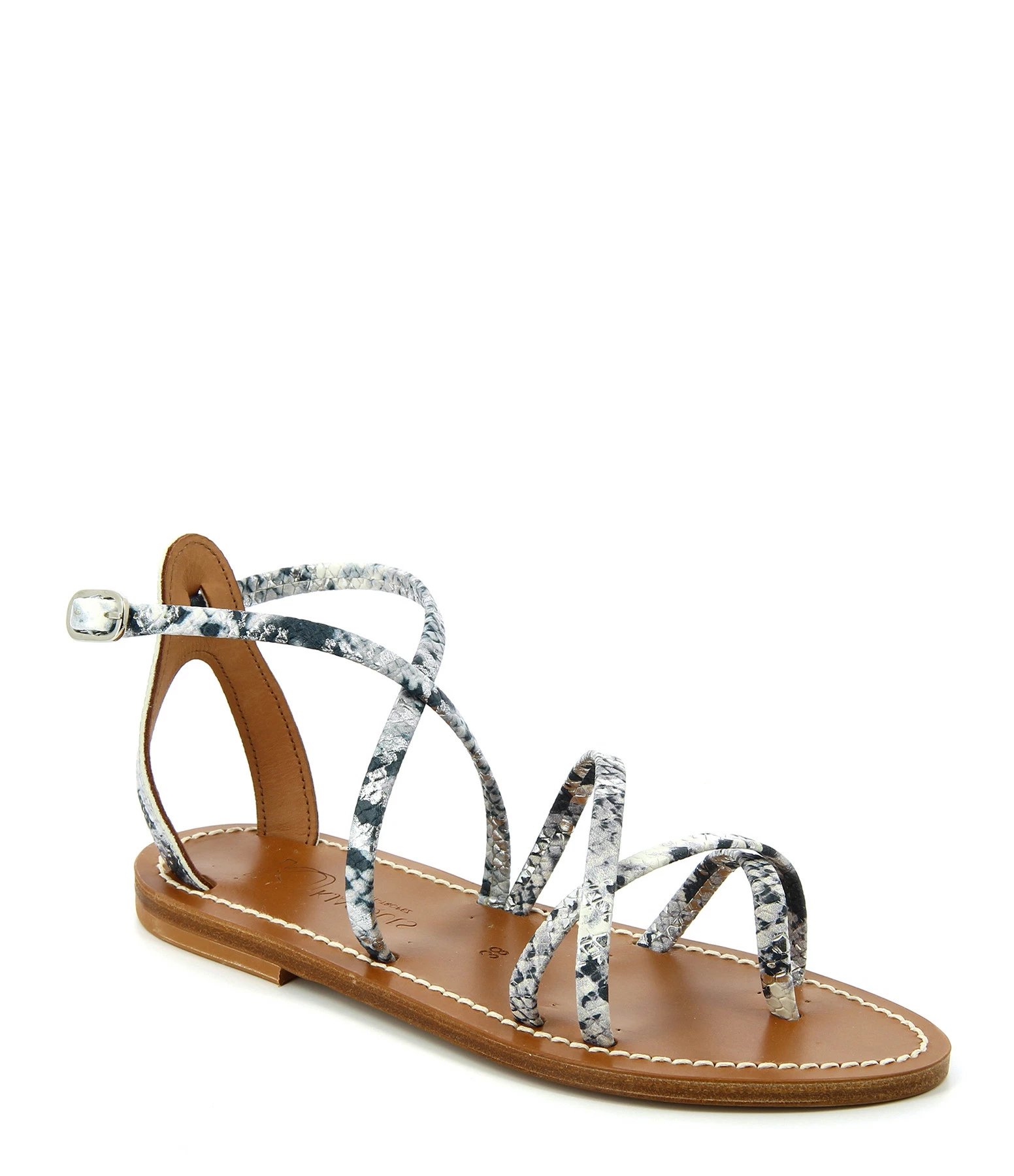 K.jacques Sandales Irina Cuir Hawai Blanc 4 K.jacques Sandales Irina Cuir Hawai Blanc – Image 2