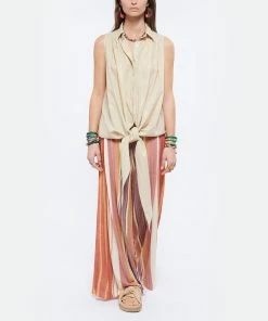 Joseph Mules Cuir Beige -Golden Goose-boutique josep look20220302 180 1