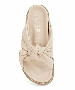 Joseph Mules Cuir Beige -Golden Goose-boutique josep41065 pck20220228 2