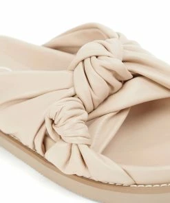 Joseph Mules Cuir Beige -Golden Goose-boutique josep41065 pck20220228 4