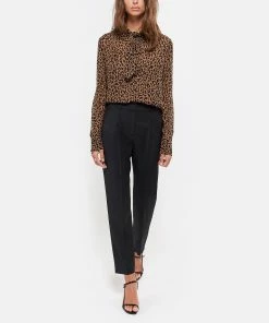 JEANNE VOULAND Sandales Sublim Cuir Verni Noir -Golden Goose-boutique jvoul look20200603 398