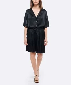 JEANNE VOULAND Sandales Sublim Cuir Verni Noir -Golden Goose-boutique jvoul look20220307 214 2