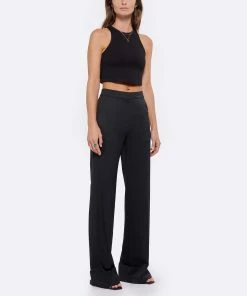 JEANNE VOULAND Sandales Sublim Double Cuir Verni Noir -Golden Goose-boutique jvoul look20220706 317