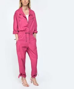 JEANNE VOULAND Sandales Sublim Double Cuir Lisse Rose -Golden Goose-boutique jvoul look20230214 208 2