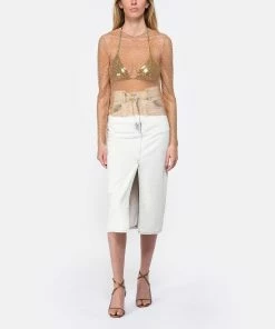 Sandales Sublim Double Cuir Bronze, Collaboration Jeanne Vouland X Véronika Loubry -Golden Goose-boutique jvoul look20230214 388 1