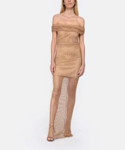 Sandales Sublim Double Cuir Bronze, Collaboration Jeanne Vouland X Véronika Loubry -Golden Goose-boutique jvoul look20230214 403 2