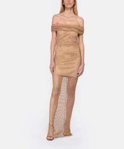 Sandales Sublim Double Cuir Bronze, Collaboration Jeanne Vouland X Véronika Loubry -Golden Goose-boutique jvoul look20230214 403