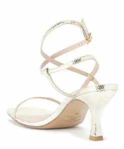 JEANNE VOULAND Sandales Sublim Double Cuir Texturé Doré -Golden Goose-boutique jvoul33487 pck20210602 3 1