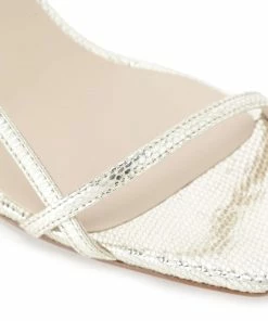 JEANNE VOULAND Sandales Sublim Double Cuir Texturé Doré -Golden Goose-boutique jvoul33487 pck20210602 4 2