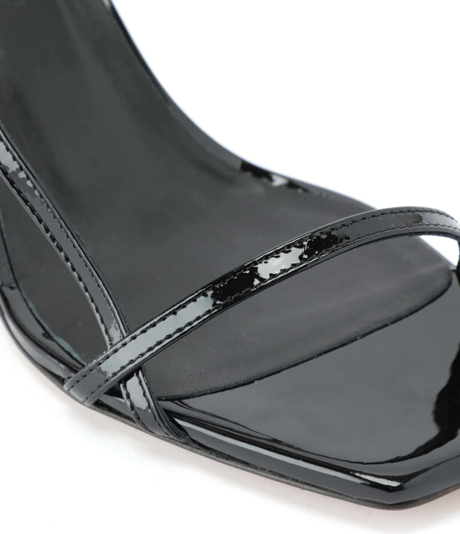 JEANNE VOULAND Sandales Sublim Double Cuir Verni Noir 5 JEANNE VOULAND Sandales Sublim Double Cuir Verni Noir – Image 4