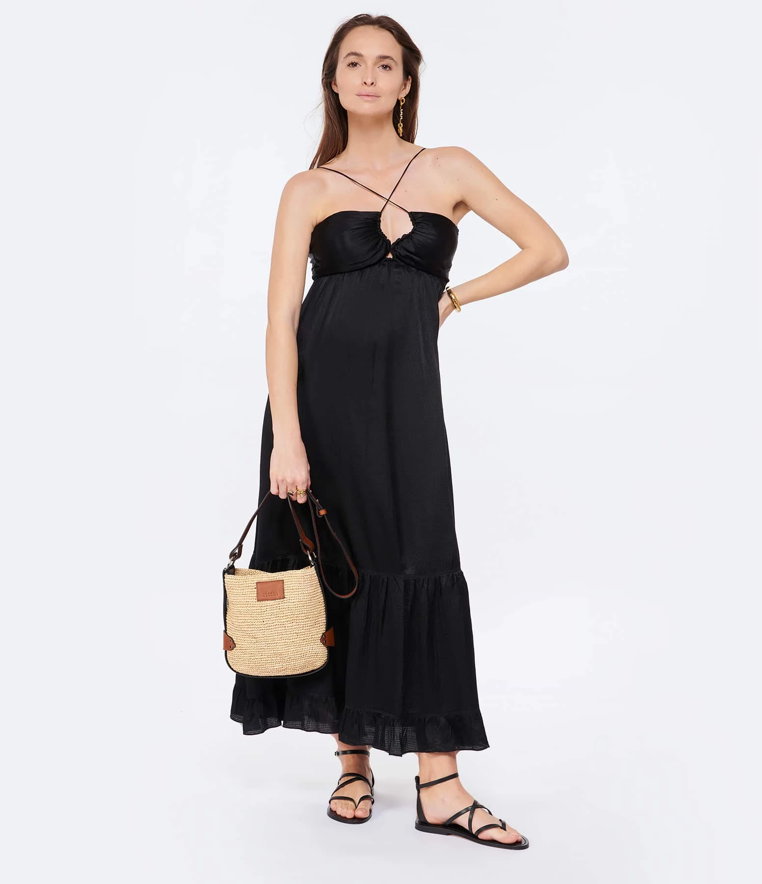 K.jacques Sandales Epicure Ébène Cuir Calidis Noir 8 K.jacques Sandales Epicure Ébène Cuir Calidis Noir – Image 6